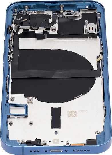 Backcover mit Kleinteilen für iPhone 13 US-Version, Aftermarket Plus, Blau