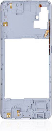 Carcasă Cadru Mijlociu Samsung Galaxy A51 4G A515 2019 Prism Crush Alb