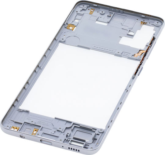 Carcasă Cadru Mijlociu Samsung Galaxy A51 4G A515 2019 Prism Crush Alb