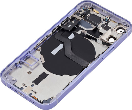 Back Housing W Small Parts Iphone 12 Mini Us Version Aftermarket Plus Purple