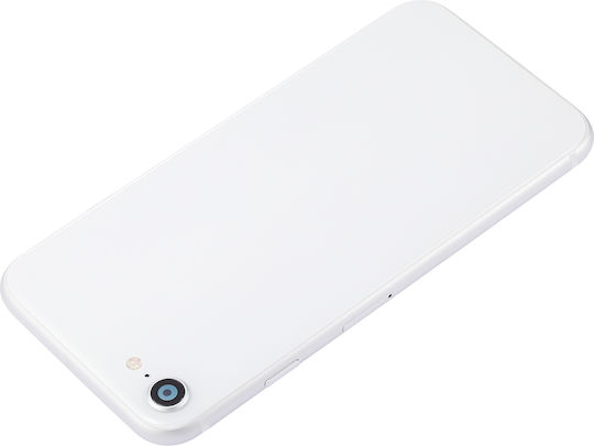 Back Housing W Small Components Pre-installed Iphone Se 2020 No Logo Aftermarket Plus White