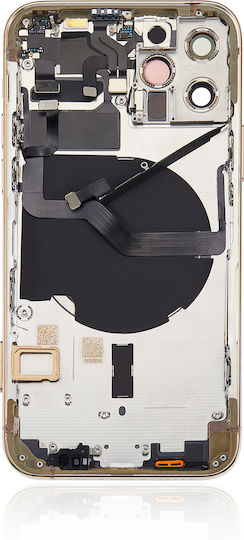 Backcover mit Kleinteilen für iPhone 12 Pro US-Version Aftermarket Plus Gold