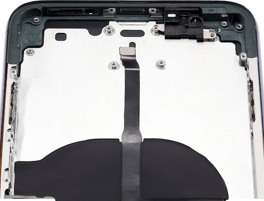 Back Housing W Small Components Pre-installed Iphone 11 Pro Max No Logo Aftermarket Plus Midnight Green