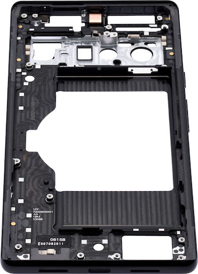 Mid-frame Housing Google Pixel 6 Pro Stormy Black