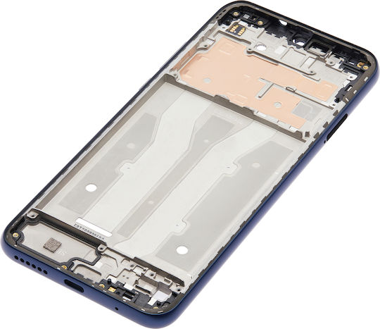 Mid-frame Housing Motorola Moto G Play Xt2093 2021 Misty Blue