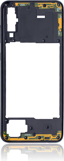 Mittelrahmengehäuse Samsung Galaxy A70 A705 2019 Aftermarket Plus Schwarz