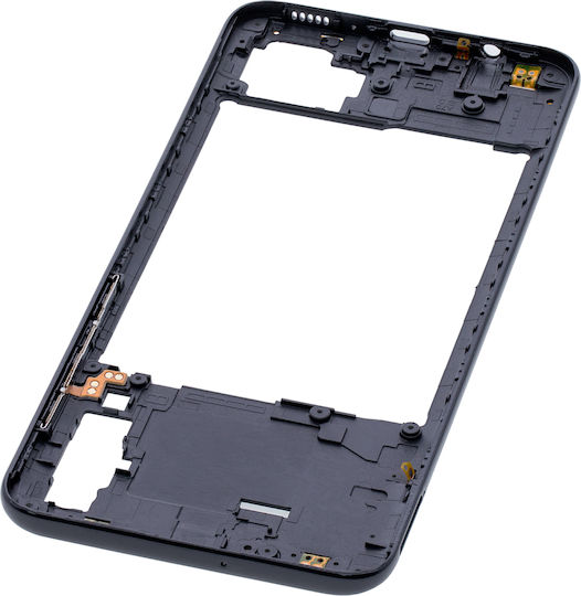 Mittelrahmengehäuse Samsung Galaxy A70 A705 2019 Aftermarket Plus Schwarz