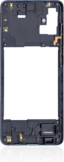 Mittelrahmengehäuse Samsung Galaxy A51 4G A515 2019 Prism Crush Schwarz