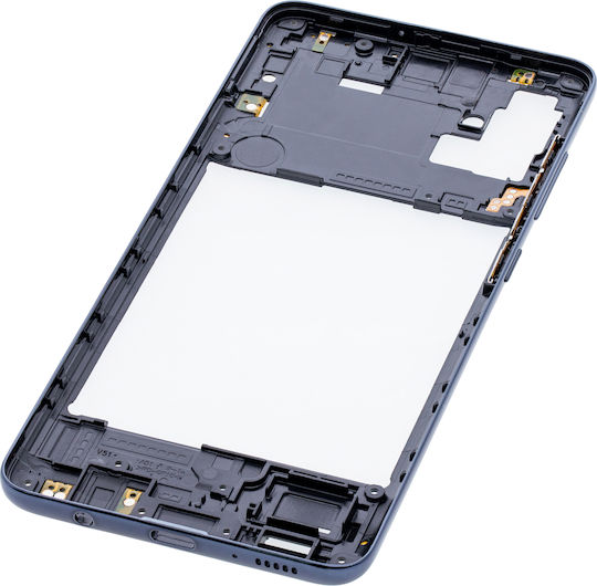 Mittelrahmengehäuse Samsung Galaxy A51 4G A515 2019 Prism Crush Schwarz