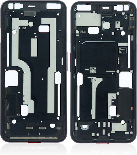 Mid-frame Housing Google Pixel 4 Clearly White Power Button