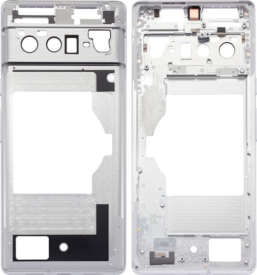 Средна рамка Google Pixel 6 Pro Мъгливо Бяла