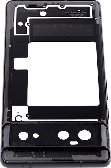 Корпус на средната рамка за Google Pixel 6 Stormy Black