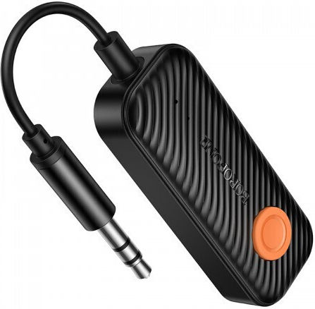 Borofone Audio Bluetooth-Autokit Aux BC62 Walker Schwarz