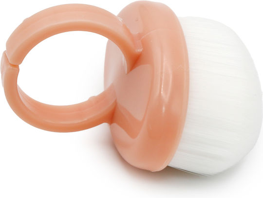 Global Fashion Fingerstaubbürste Weiß 25561