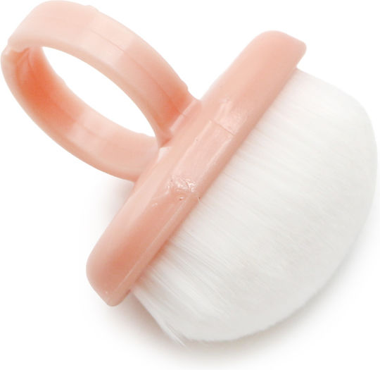 Global Fashion Fingerstaubbürste Weiß 25561