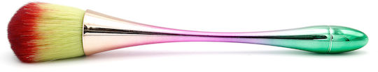 Global Fashion Staubpinsel Rosa + Grün