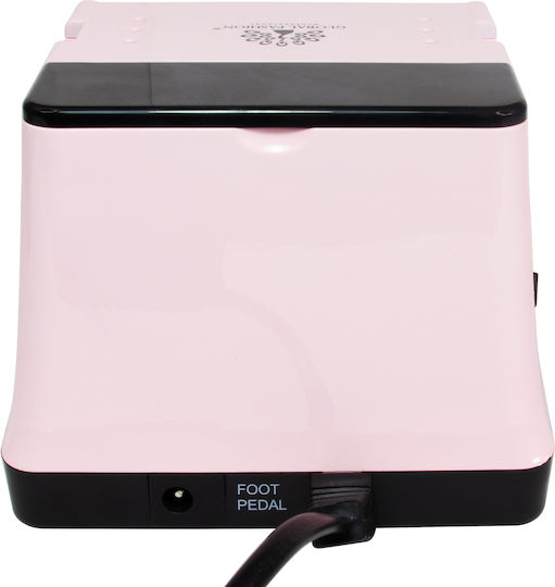 Global Fashion Zs-718 Електрическа Пила За Нокти 80W Розова С Педал
