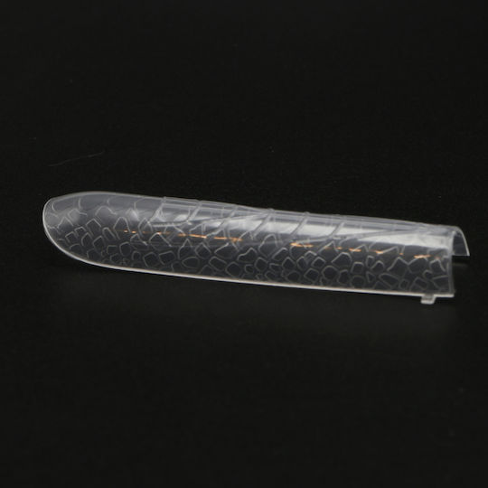 Global Fashion Plastic Nail Forms 120 Pieces Medium Square Snake Print