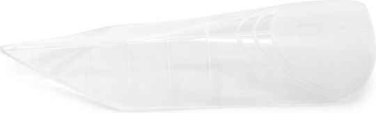 Global Fashion Șabloane din Plastic cu Marcaje pentru Marginile Unghiilor 120 Bucăți Nr. 1 25371
