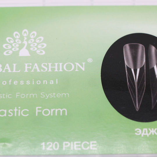 Global Fashion Plastic Top Forms Markings Edge 120 Pcs No 1 25373