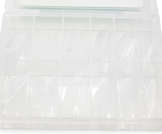 Global Fashion Plastic Stiletto Nail Forms Markings 120 Pcs No 2 25470