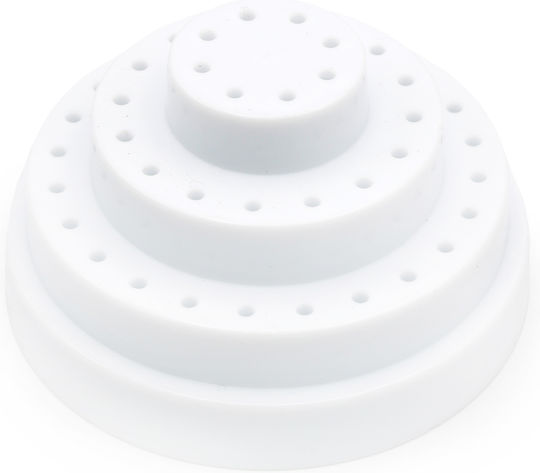 Global Fashion Large Bit Holder Fits 48 Bits White