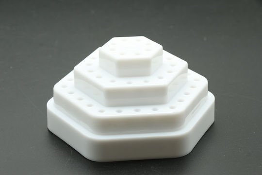 Global Fashion Bit Holder Stand White L-116 Holds 48 Bits