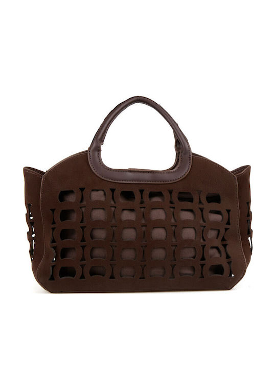 Braune Damenhandtasche