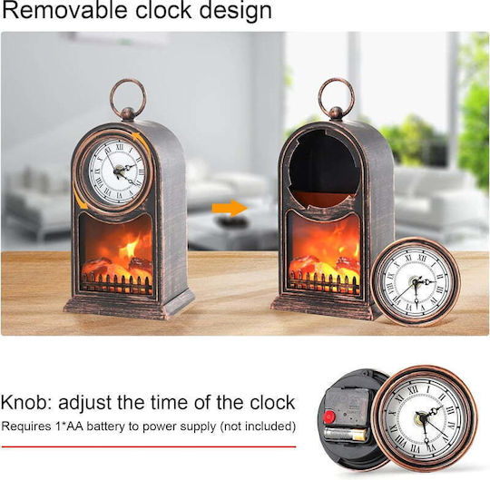 Decorative Fireplace Clock LED Fireplace Lantern Sp-14 Tf253789