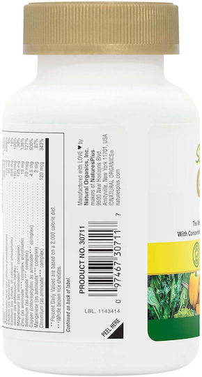 Nature's Plus Source Of Life Gold Multivitamine 90 Comprimate