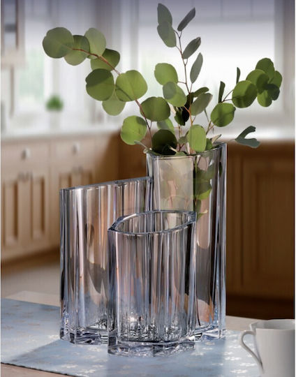 Bohemia Decorative Crystal Transparent Vase Y25cm