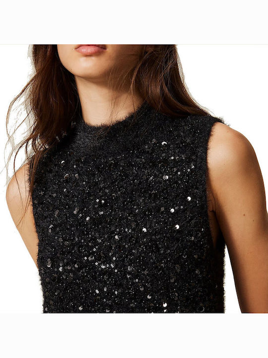 Mini-Abendkleid Schwarz