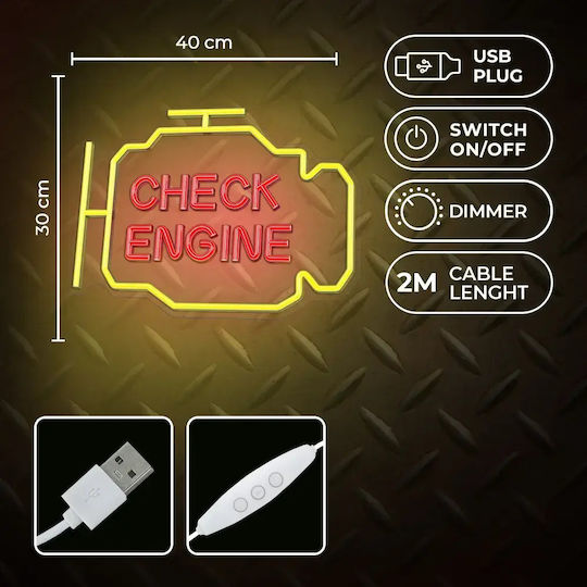 Neon Decorative Light Neolia LED RGB 25 cm