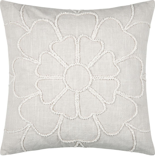 S-f Bellissima Sofa Cushion in 100% Cotton Naturel 45x45cm