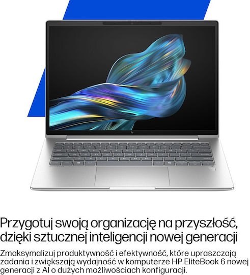 EliteBook 6 G1a 14" IPS FHD+ (Ryzen AI 300 Series-340/16GB/512GB SSD/W11 Pro) (US Keyboard)