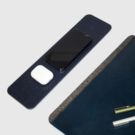 Piquadro Подложка за бюро Square Blue