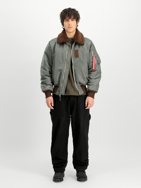 B-15 Vintage Green Bomber Jacket