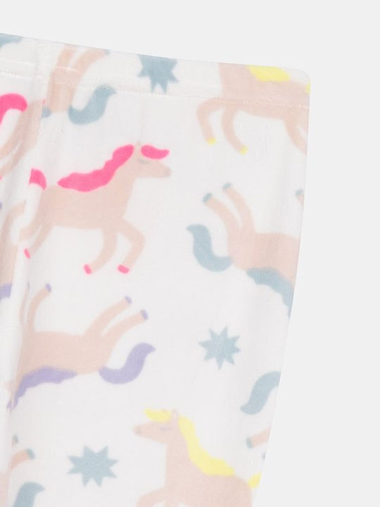 Dpam Kinderpyjama Weiß