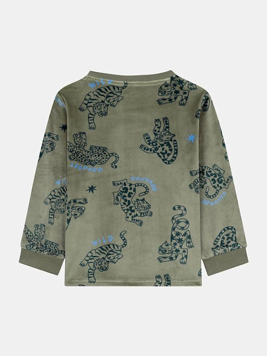 Dpam Kinderpyjama Grün