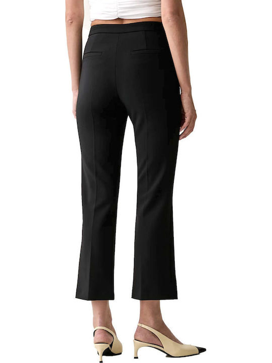 Pantaloni de Damă din Țesătură Negri
