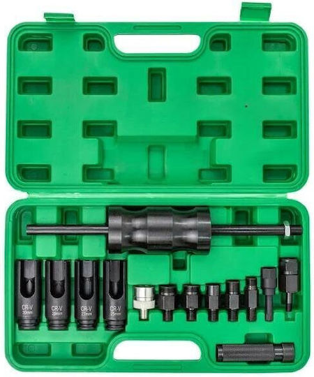 Rockforce Diesel-Injektor-Trägheitsabzieher 14-teilig 25–30 mm Koffer