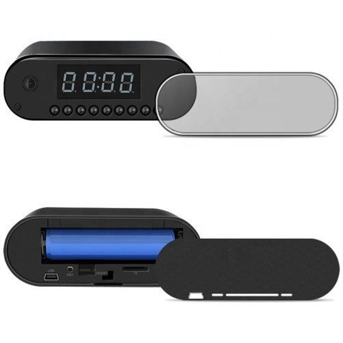 Ip07 WiFi Hidden Camera Clock 1080p with Memory Card Slot