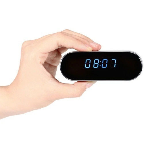 Ip07 WiFi Hidden Camera Clock 1080p with Memory Card Slot