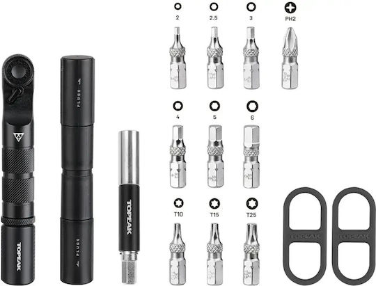 Set de Unelte Topeak Ratchet’n Roll Elite Tt2609 Negru