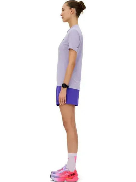 Αθλητική Ανδρική Βερμούδα Relaxed Fit Purple