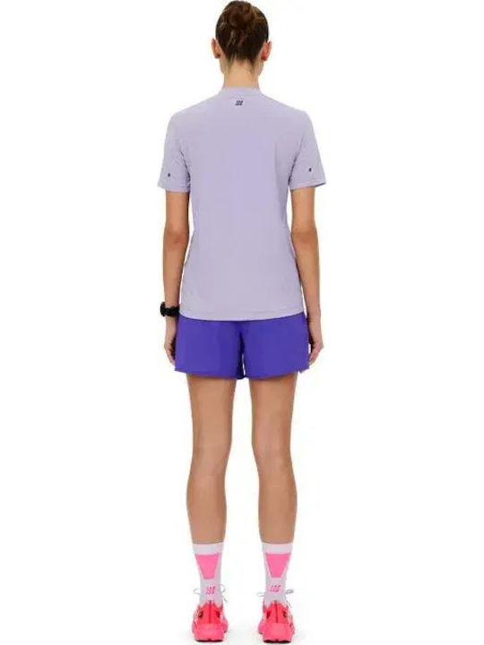 Αθλητική Ανδρική Βερμούδα Relaxed Fit Purple