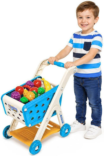 Lean Toys Supermarket Trolley for Ages 3+ 26 Pieces
