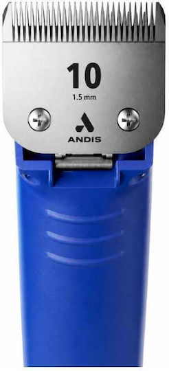 Andis Professional Blue Ceramic Corded Dog Clipper