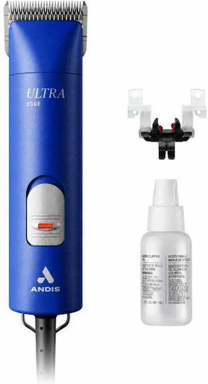Andis Professional Blue Ceramic Corded Dog Clipper