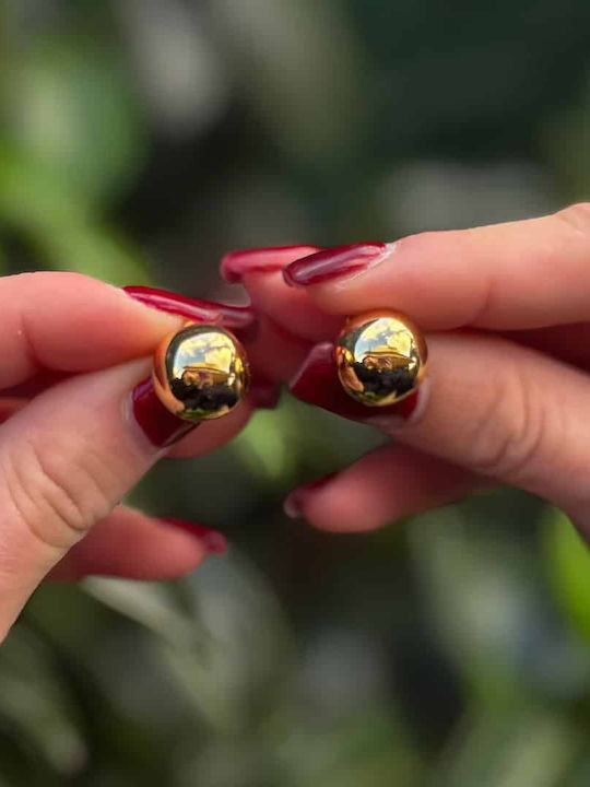 Lysea Women's Minimal 925 Silver Gold Earrings